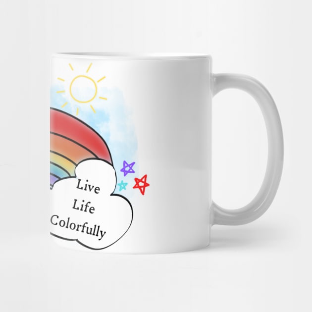 Live Life Colorfully by StuffWeMade